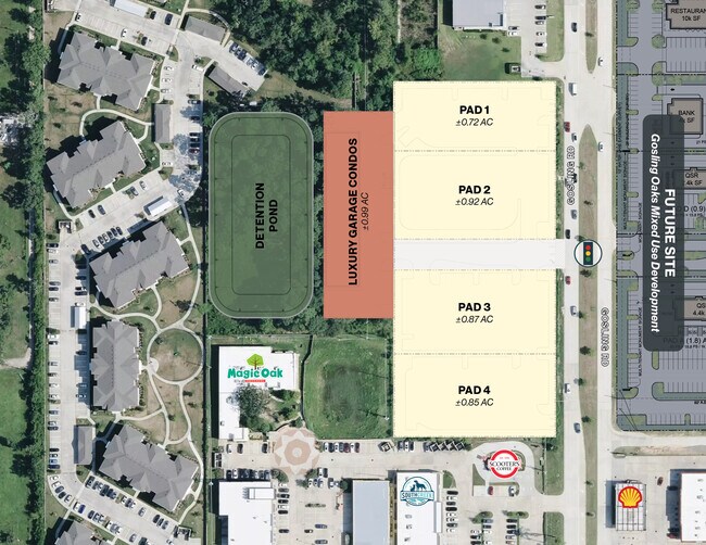 Más detalles de Gosling Rd, Spring, TX - Terreno en alquiler