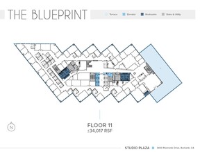 3400 W Riverside Dr, Burbank, CA en alquiler Plano de la planta- Imagen 1 de 1