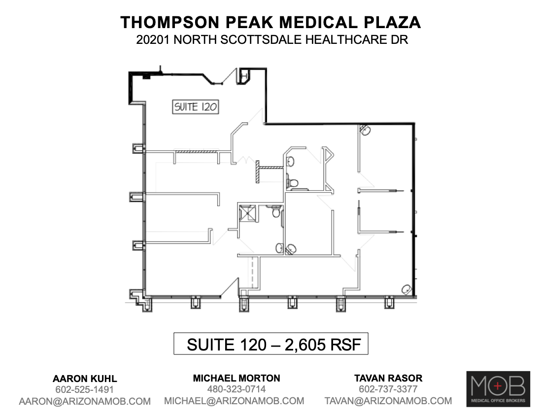 20201 N Scottsdale Healthcare Dr, Scottsdale, AZ en alquiler Plano de la planta- Imagen 1 de 1