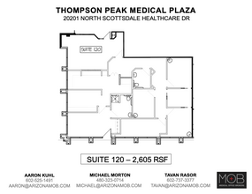 20201 N Scottsdale Healthcare Dr, Scottsdale, AZ en alquiler Plano de la planta- Imagen 1 de 1