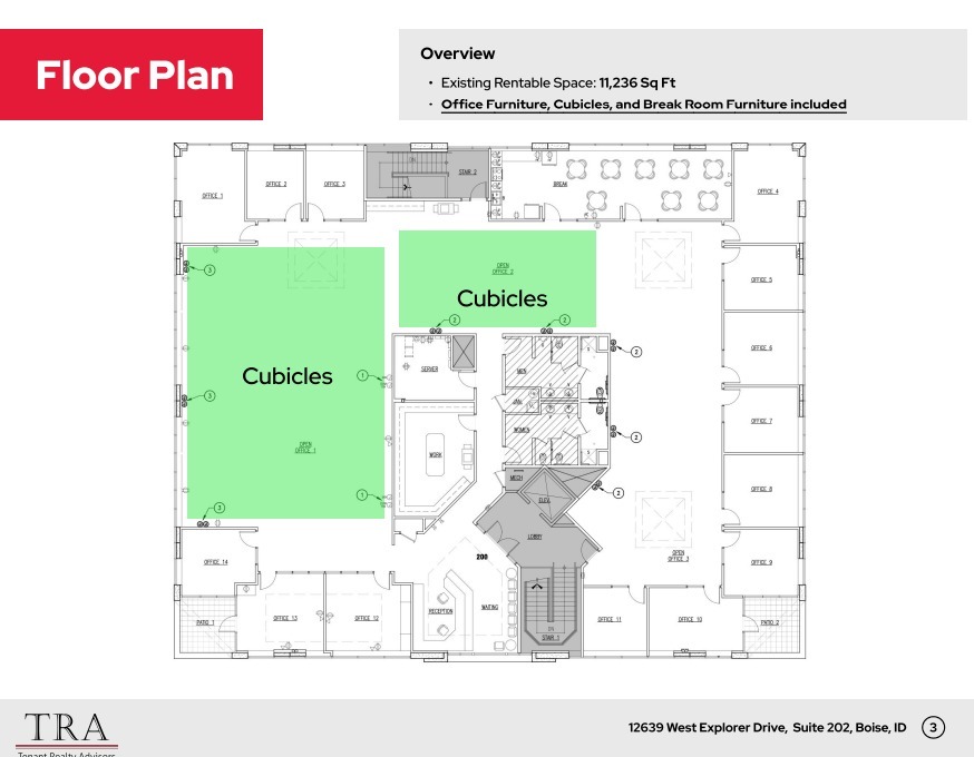 12639 W Explorer Dr, Boise, ID en alquiler Plano de la planta- Imagen 1 de 1