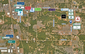 0 Nail Road and Getwell Rd, Southaven, MS - VISTA AÉREA  vista de mapa