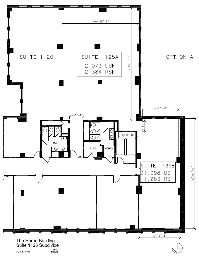 510 W 6th St, Los Angeles, CA en alquiler Plano de la planta- Imagen 1 de 1