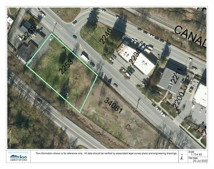 2253 Railway st, Abbotsford, BC en alquiler - Vista aérea - Imagen 1 de 21