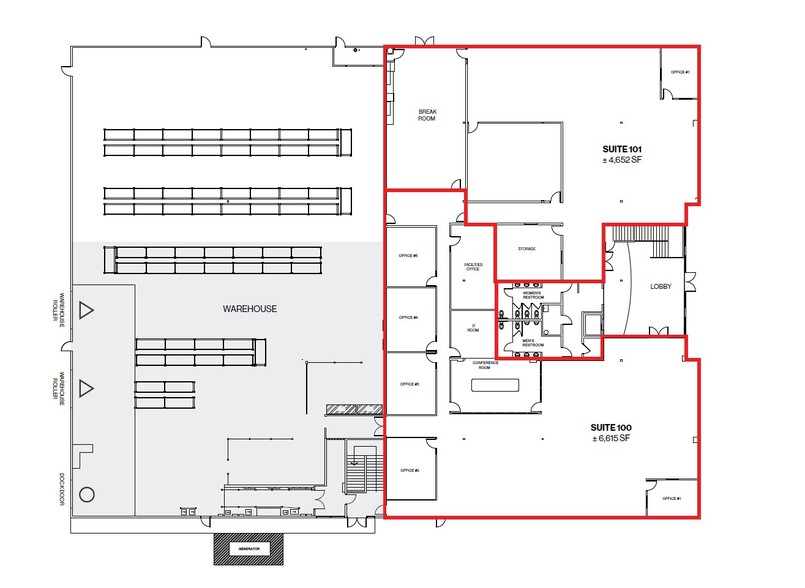 1000 Sandhill Rd, Reno, NV en alquiler - Plano de la planta - Imagen 2 de 7