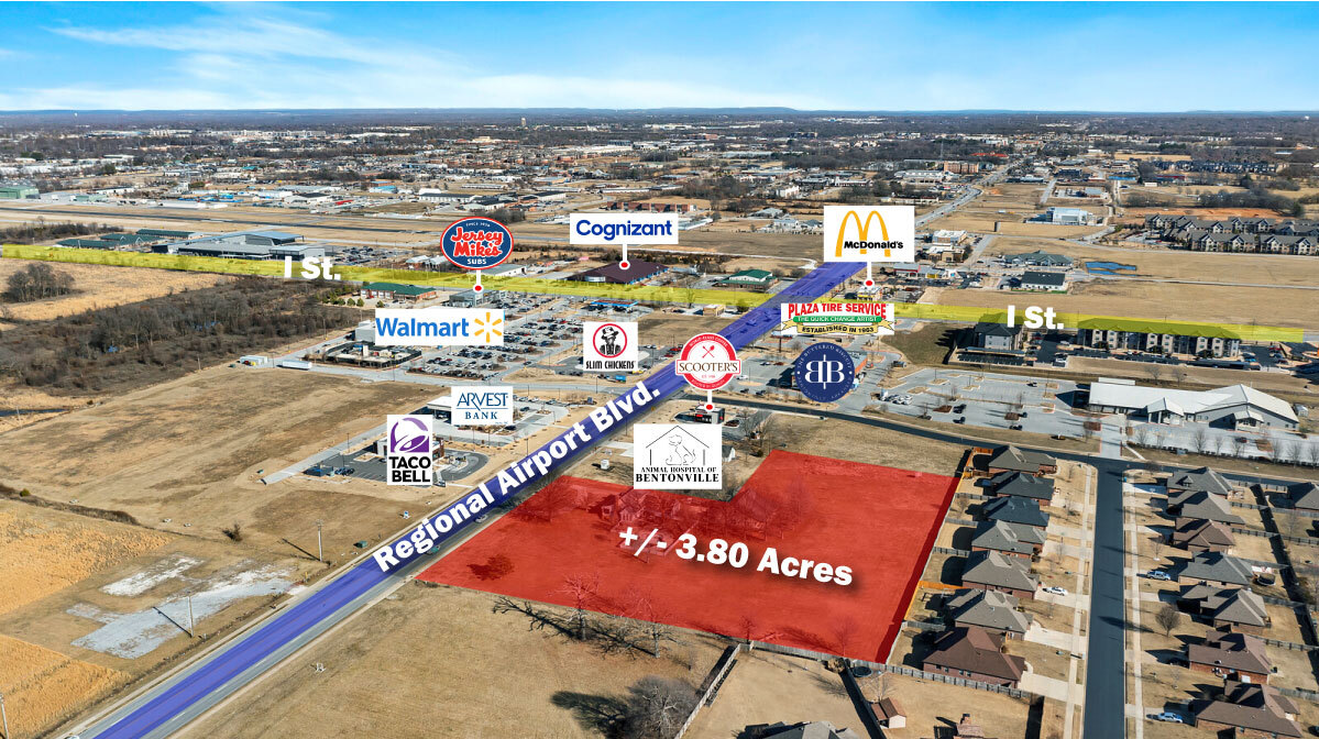 1261 SW Regional Airport Blvd, Bentonville, AR en venta Foto del edificio- Imagen 1 de 21