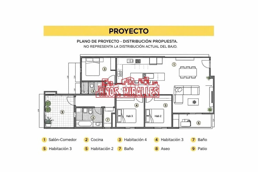 Local en Elche, Alicante en venta - Plano de la planta - Imagen 2 de 9