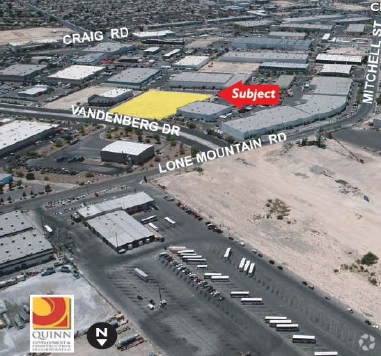 4737-4741 Vandenberg, North Las Vegas, NV en alquiler - Foto del edificio - Imagen 3 de 7