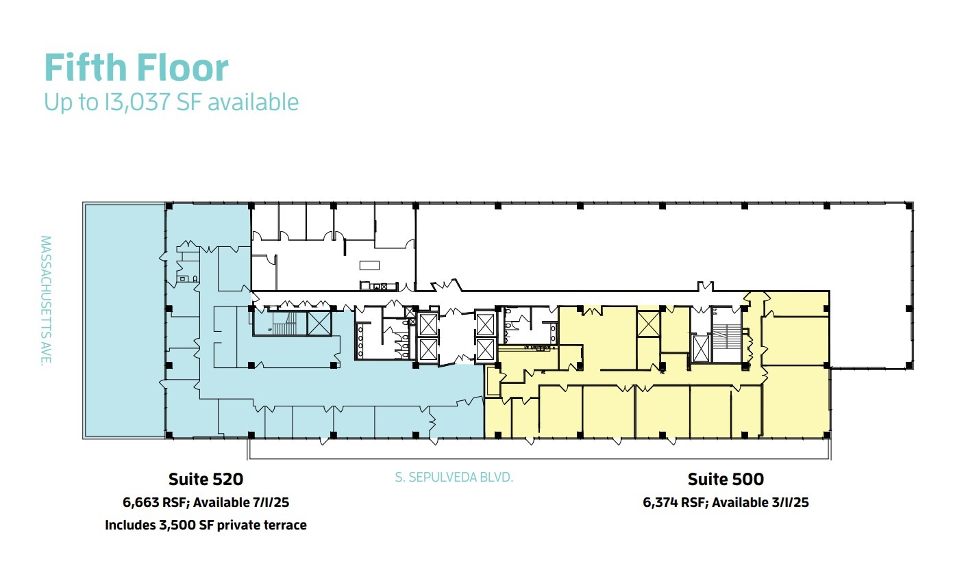 1640 S Sepulveda Blvd, Los Angeles, CA en alquiler Plano de la planta- Imagen 1 de 1