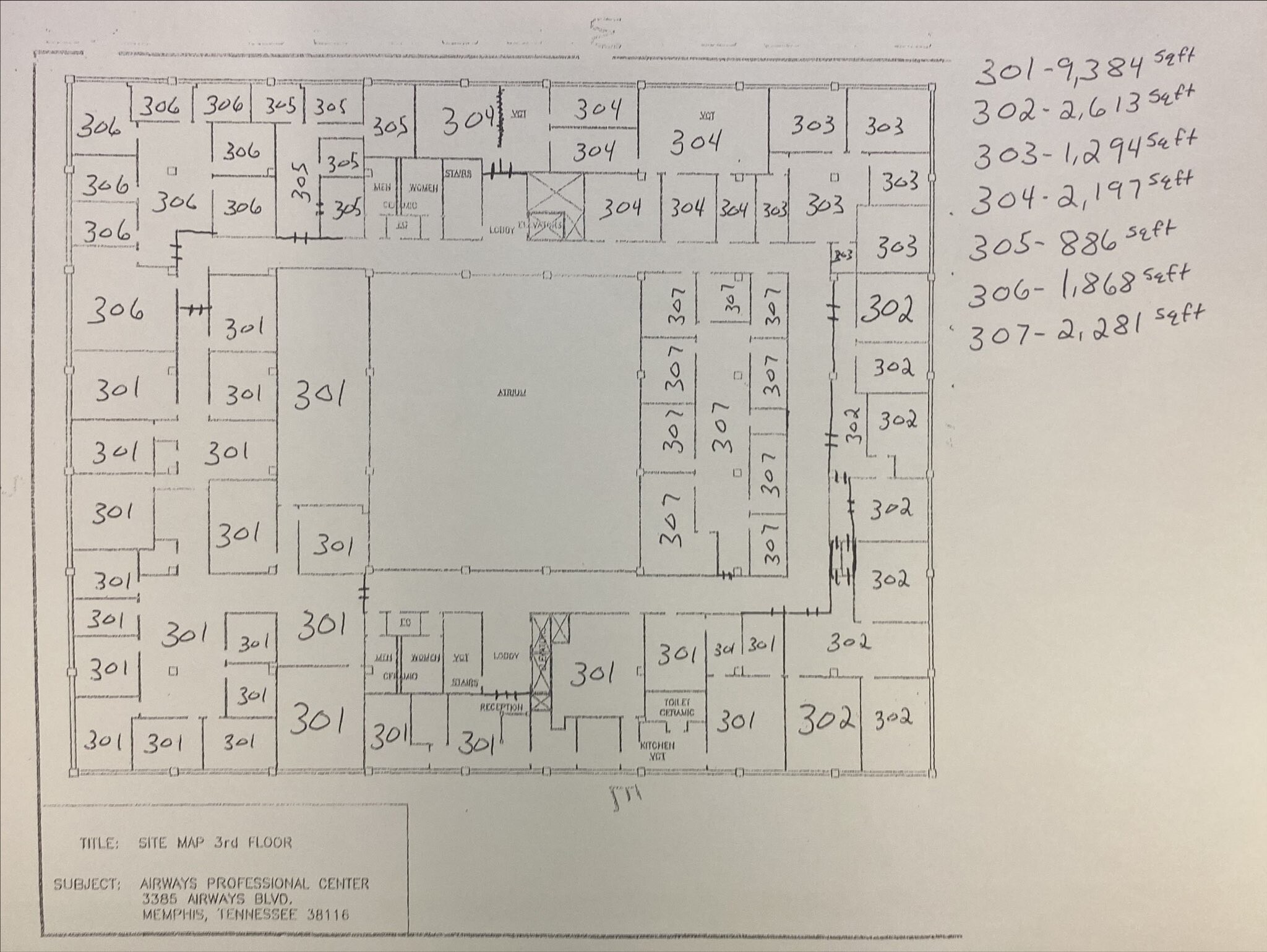 3385 Airways Blvd, Memphis, TN en alquiler Plano de la planta- Imagen 1 de 6