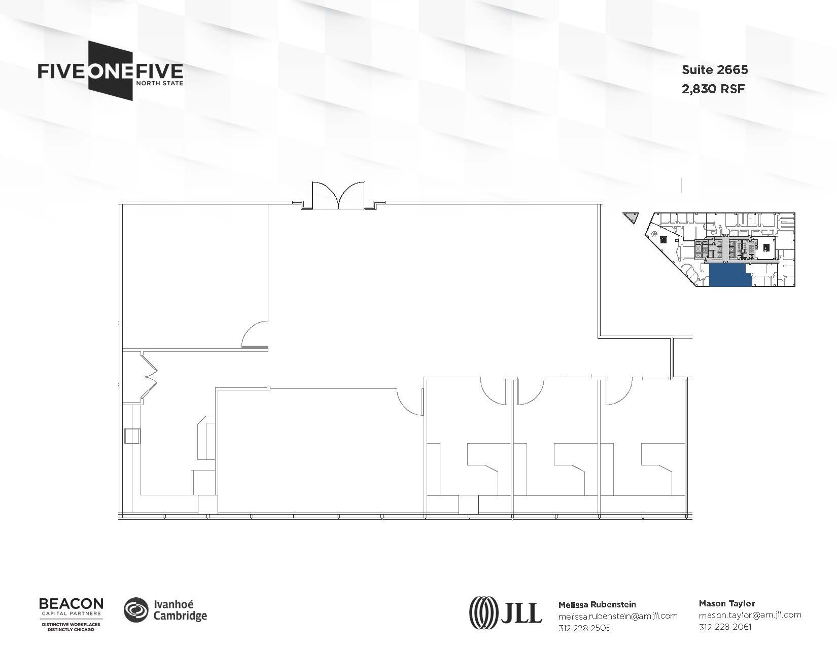 515 N State St, Chicago, IL en alquiler Plano de la planta- Imagen 1 de 1