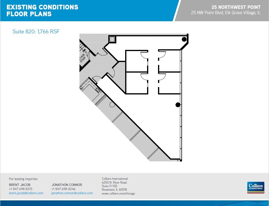 25 NW Point Blvd, Elk Grove Village, IL en venta Plano de la planta- Imagen 1 de 1