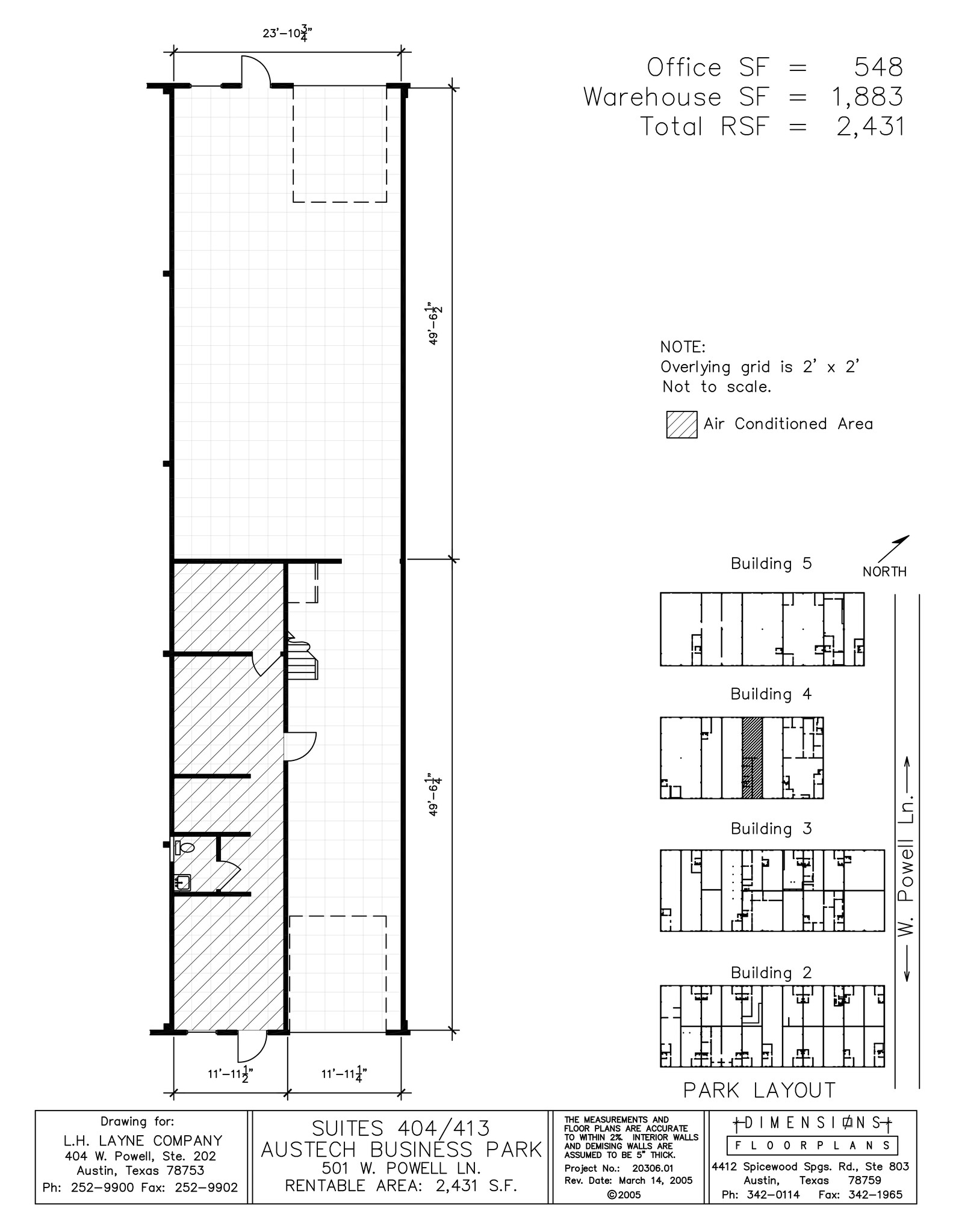 501 W Powell Ln, Austin, TX en alquiler Plano del sitio- Imagen 1 de 1