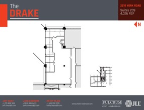 2211-2215 S York Rd, Oak Brook, IL en alquiler Plano de la planta- Imagen 1 de 1