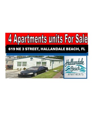 Más detalles para 615 NE 3rd St, Hallandale Beach, FL - Edificios residenciales en venta