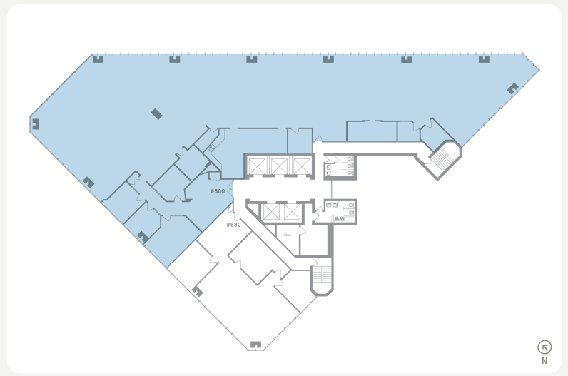 1500 W Georgia St, Vancouver, BC en alquiler Plano de la planta- Imagen 1 de 1