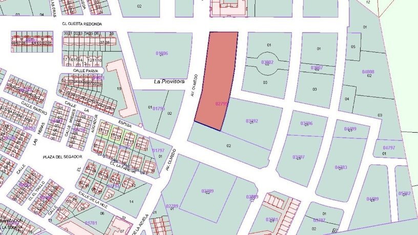 Avenida de Olmedo, 10, Cistérniga, Valladolid en venta - Plano de solar - Imagen 3 de 3