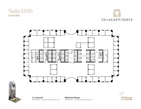 2200 Ross Ave, Dallas, TX en alquiler Plano de la planta- Imagen 1 de 1