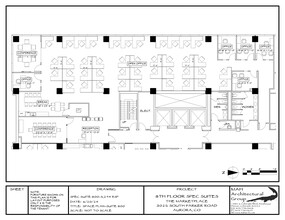 3025 S Parker Rd, Aurora, CO en alquiler Plano de la planta- Imagen 1 de 1