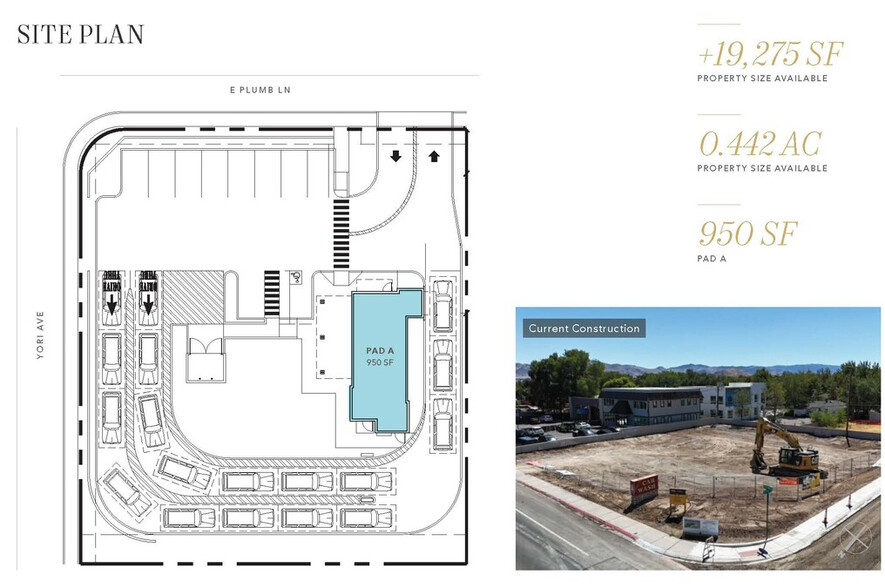 600 E Plumb Ln, Reno, NV en alquiler - Plano del sitio - Imagen 3 de 8