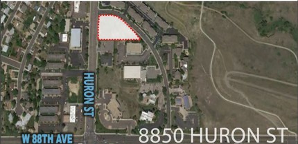 8850 Huron St, Thornton, CO - VISTA AÉREA  vista de mapa