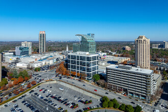 3445 Peachtree Rd NE, Atlanta, GA - vista aérea  vista de mapa