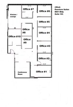 8611 N Black Canyon Hwy, Phoenix, AZ en alquiler Plano de la planta- Imagen 1 de 7