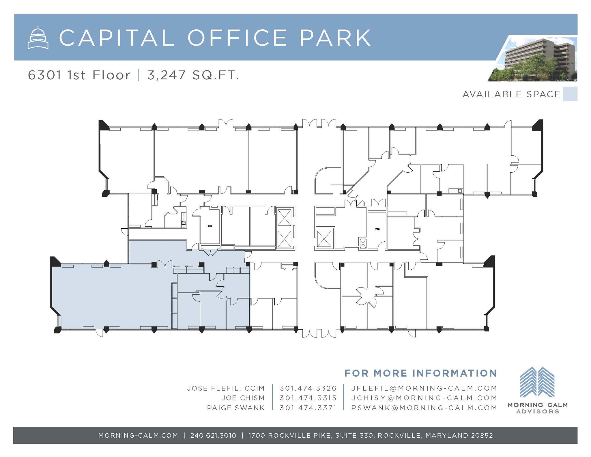 6301 Ivy Ln, Greenbelt, MD en alquiler Plano de la planta- Imagen 1 de 1