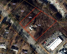 3420 & 3422 Battleground Ave, Greensboro, NC - VISTA AÉREA  vista de mapa - Image1