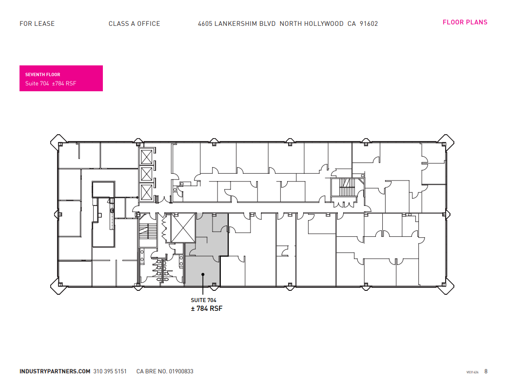 4605 Lankershim Blvd, North Hollywood, CA en alquiler Plano de la planta- Imagen 1 de 1