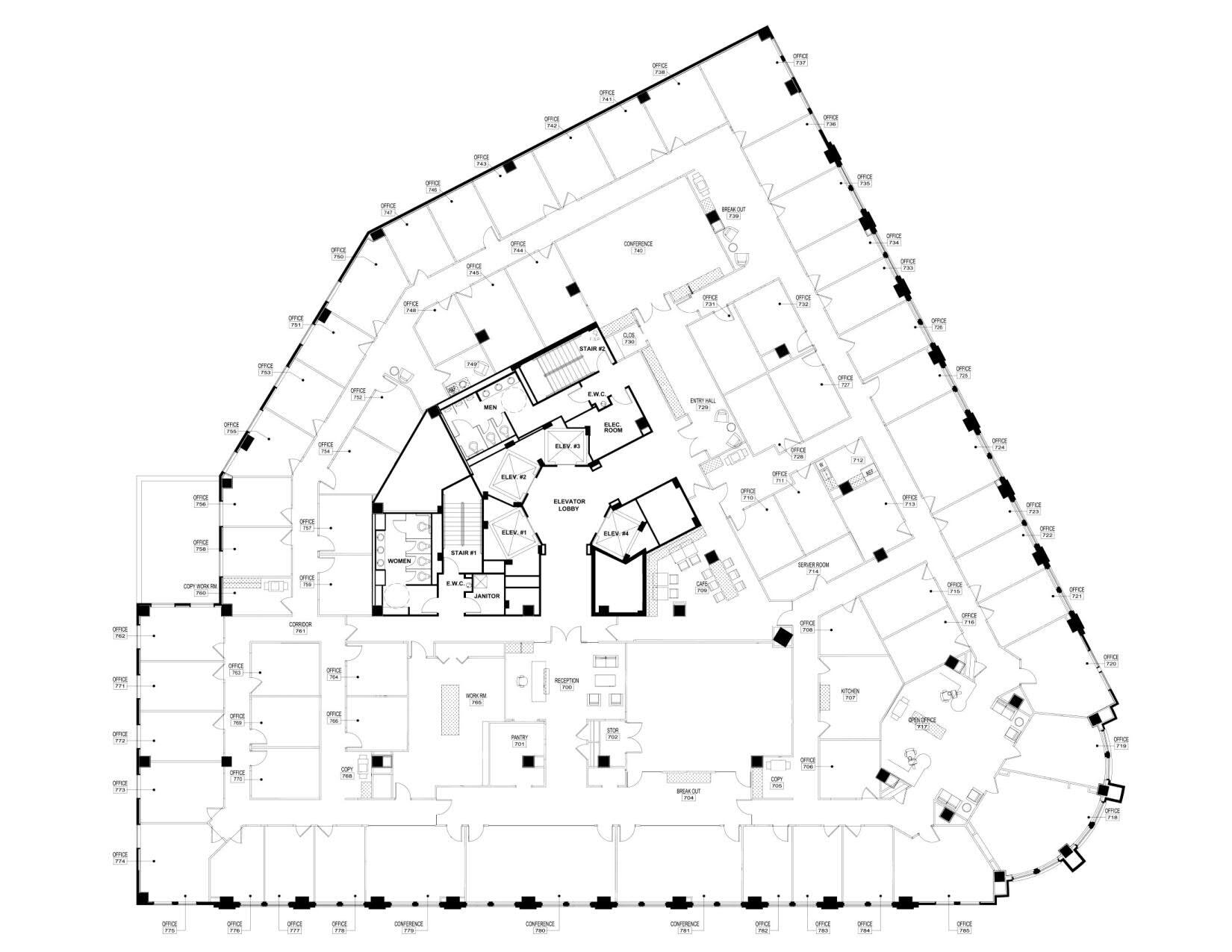 1 Massachusetts Ave NW, Washington, DC en alquiler Plano de la planta- Imagen 1 de 1