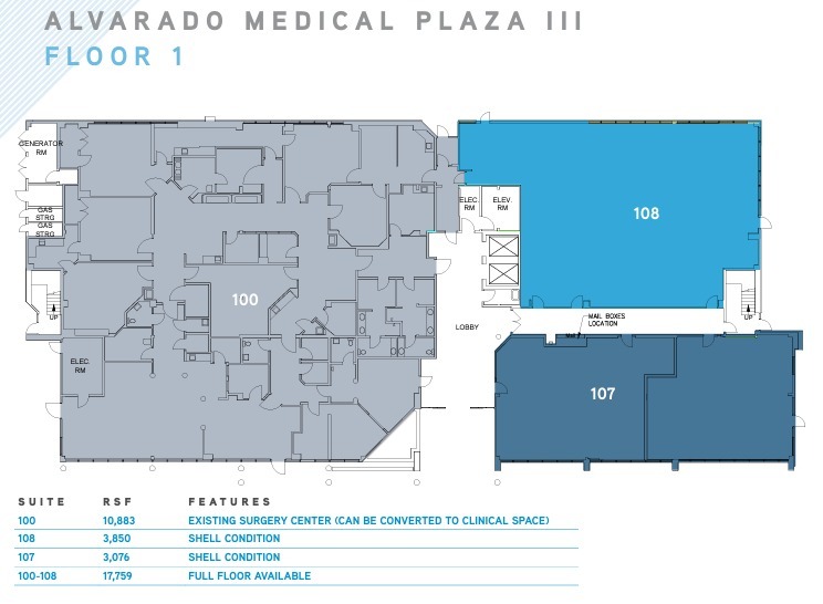 6719 Alvarado Rd, San Diego, CA en alquiler Plano de la planta- Imagen 1 de 1