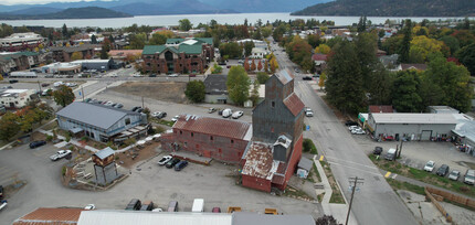 522 Church St, Sandpoint, ID - VISTA AÉREA  vista de mapa