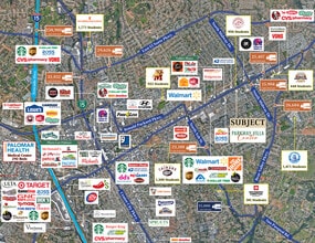 1815 E Valley Pky, Escondido, CA - AÉREA vista de mapa - Image1