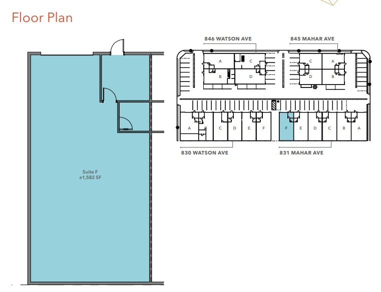 731-831 Mahar Ave, Wilmington, CA en alquiler - Plano de la planta - Imagen 3 de 3