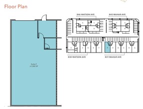 731-831 Mahar Ave, Wilmington, CA en alquiler Plano de la planta- Imagen 1 de 1