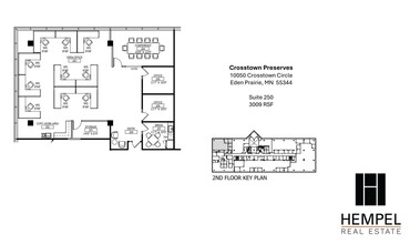 10050 Crosstown Cir, Eden Prairie, MN en alquiler Plano de la planta- Imagen 1 de 1