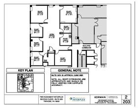 2 Neshaminy Interplex, Trevose, PA en alquiler Plano de la planta- Imagen 1 de 1