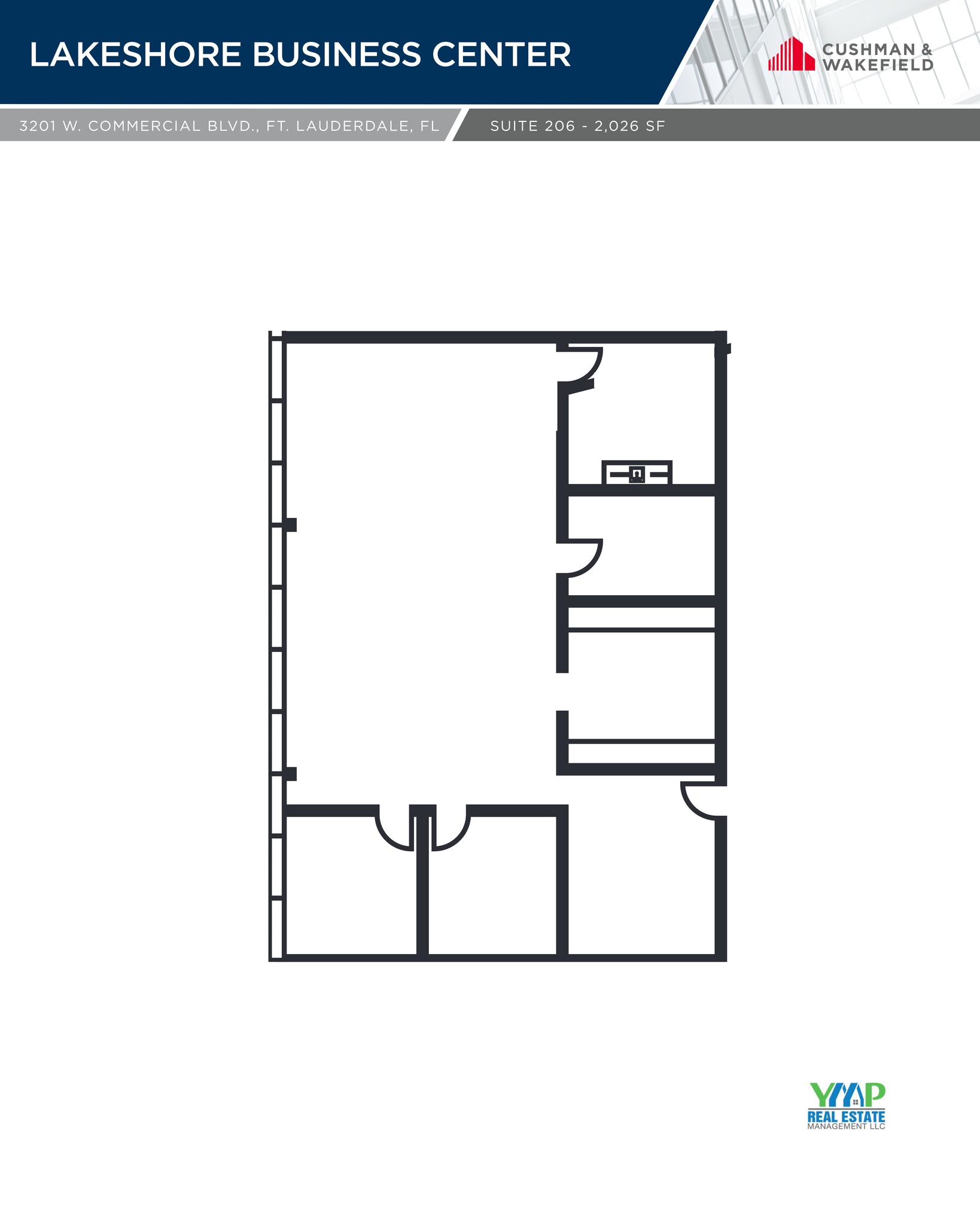 3201 W Commercial Blvd, Fort Lauderdale, FL en alquiler Plano del sitio- Imagen 1 de 1