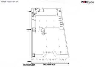 6363 Hollywood Blvd, Los Angeles, CA en alquiler Plano de la planta- Imagen 1 de 1