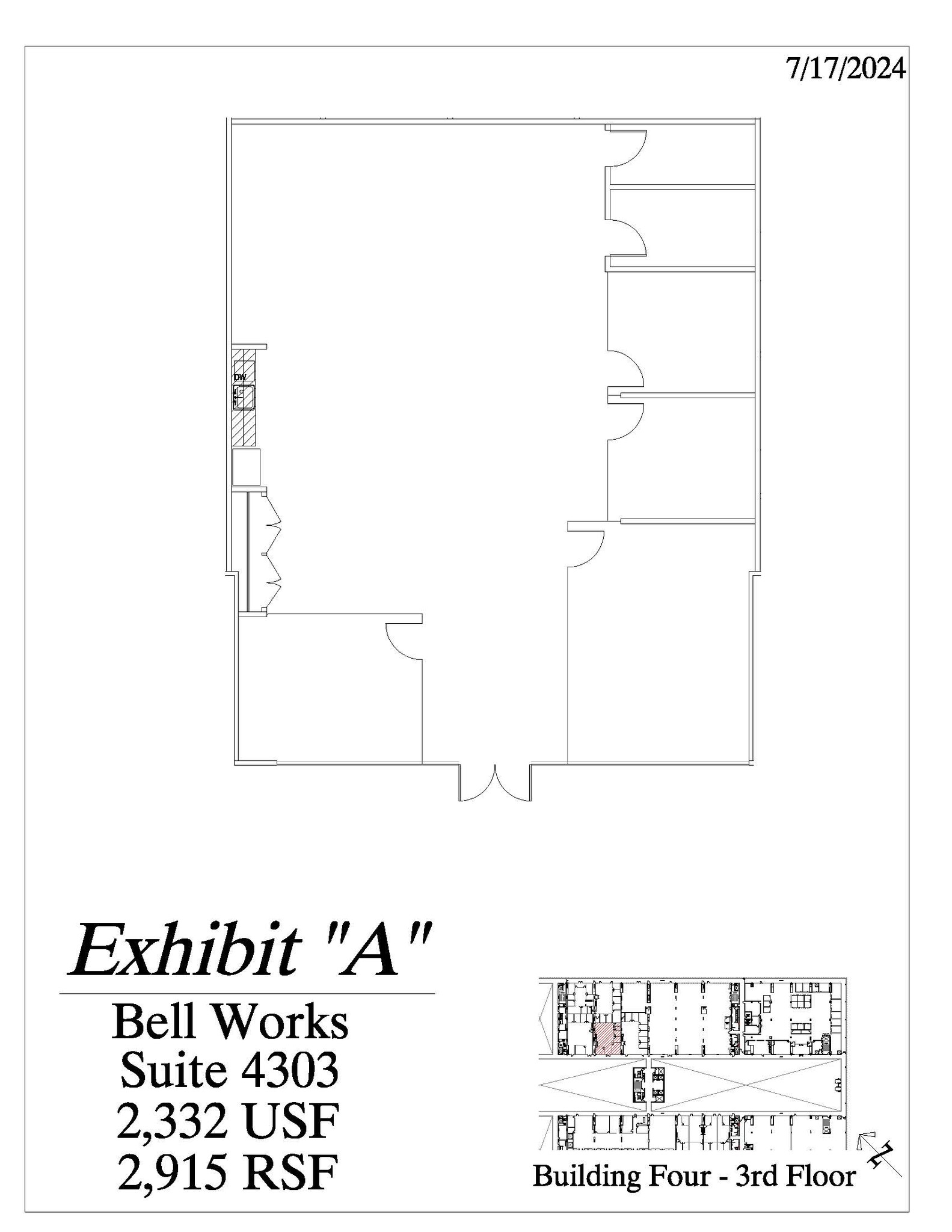 101 Crawfords Corner Rd, Holmdel, NJ en alquiler Plano de la planta- Imagen 1 de 1