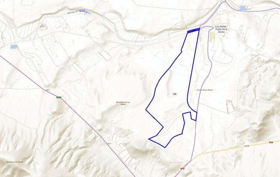 Terreno en Antigua en venta - Plano de la planta - Imagen 3 de 9