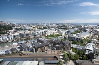 Gas Ferry Rd, Bristol, BST - Aérea  vista de mapa