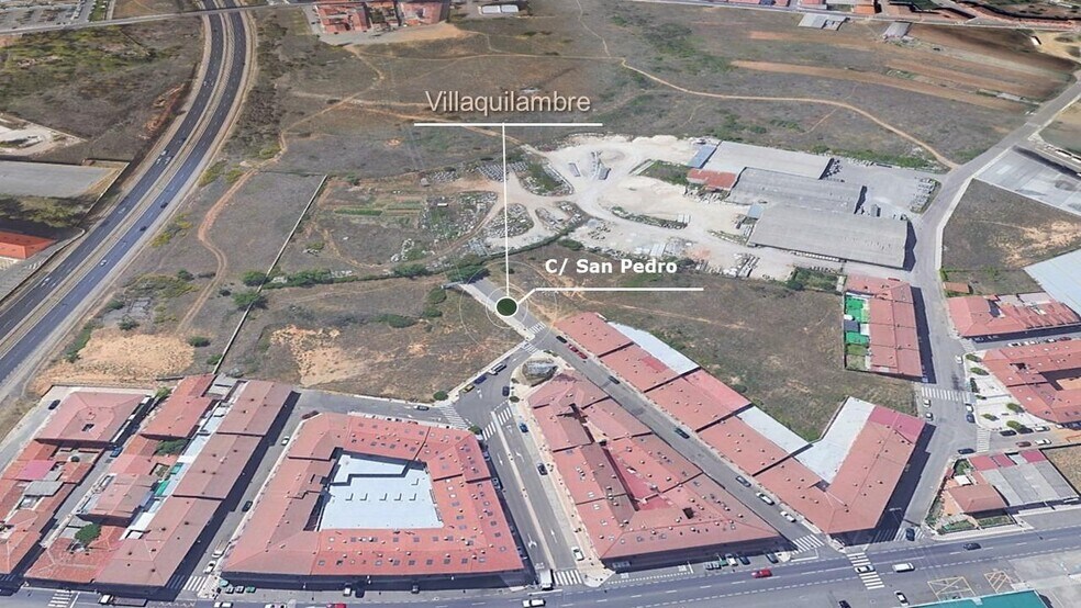 Terreno en Villaquilambre, León en venta - Vista aérea - Imagen 2 de 4