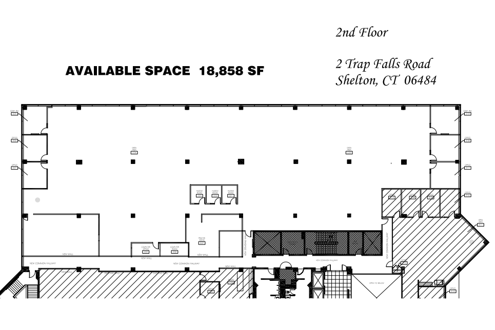 2 Trap Falls Rd, Shelton, CT en alquiler Plano de la planta- Imagen 1 de 1