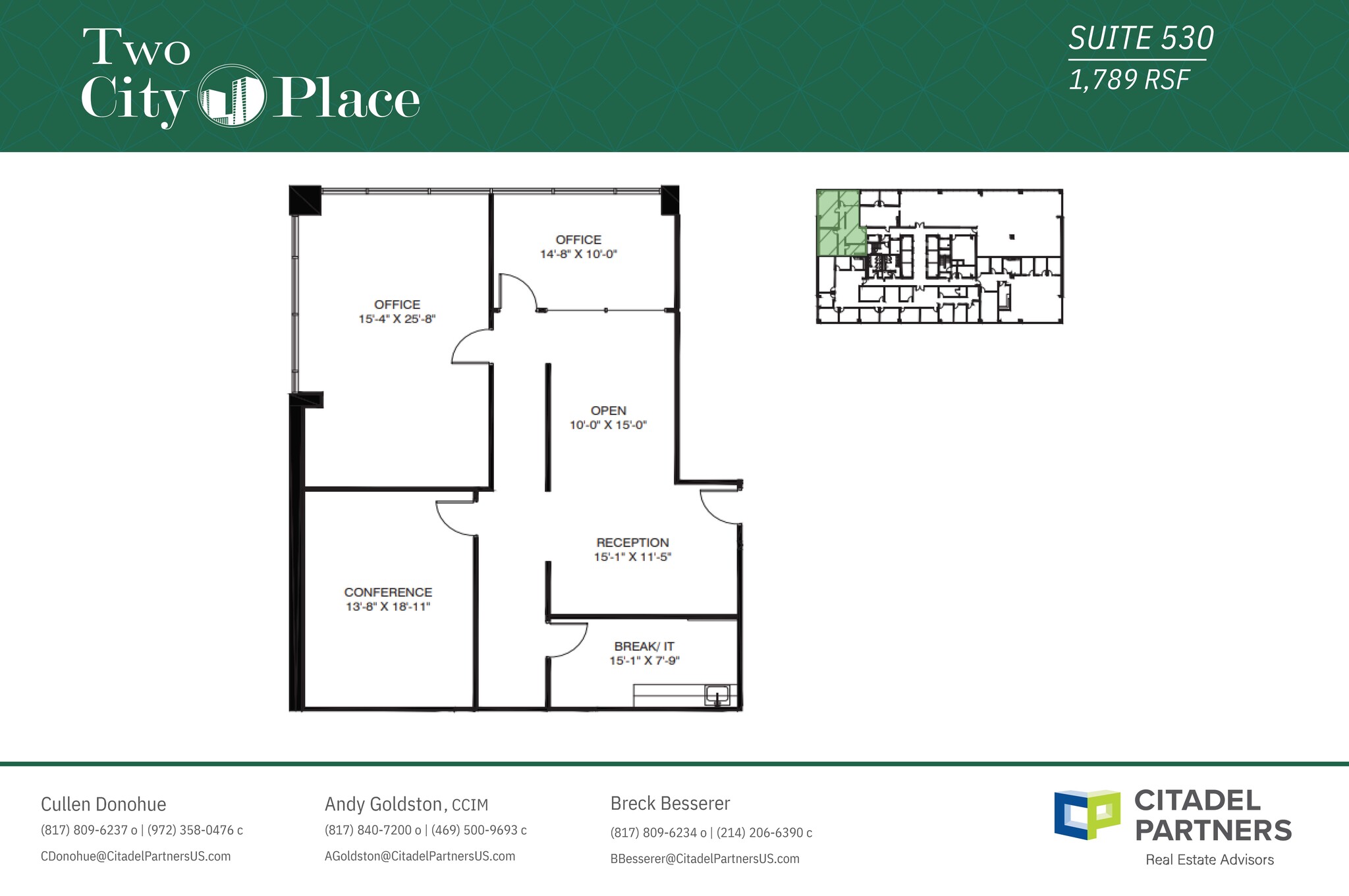 100 Throckmorton St, Fort Worth, TX en alquiler Plano de la planta- Imagen 1 de 1