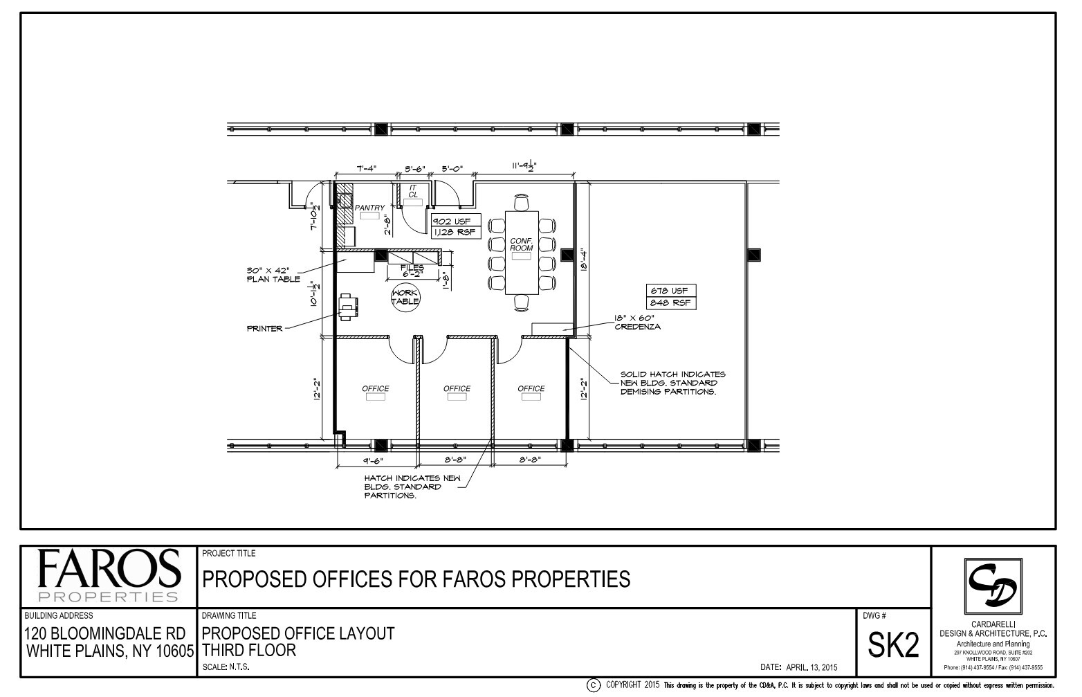 120 Bloomingdale Rd, White Plains, NY en alquiler Plano de la planta- Imagen 1 de 1