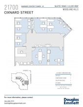 21700 Oxnard St, Woodland Hills, CA en alquiler Plano de la planta- Imagen 1 de 1