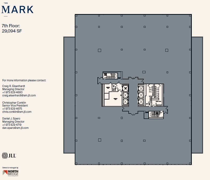 100 Enterprise Dr, Rockaway, NJ en alquiler Plano de la planta- Imagen 1 de 4