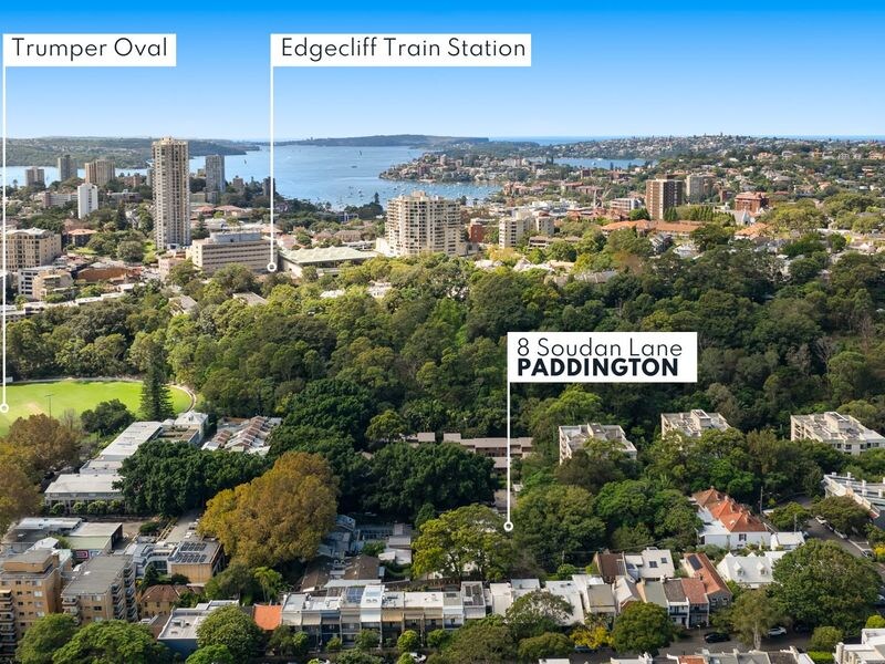 8 Soudan Lane, Paddington en alquiler Vista aérea- Imagen 1 de 2